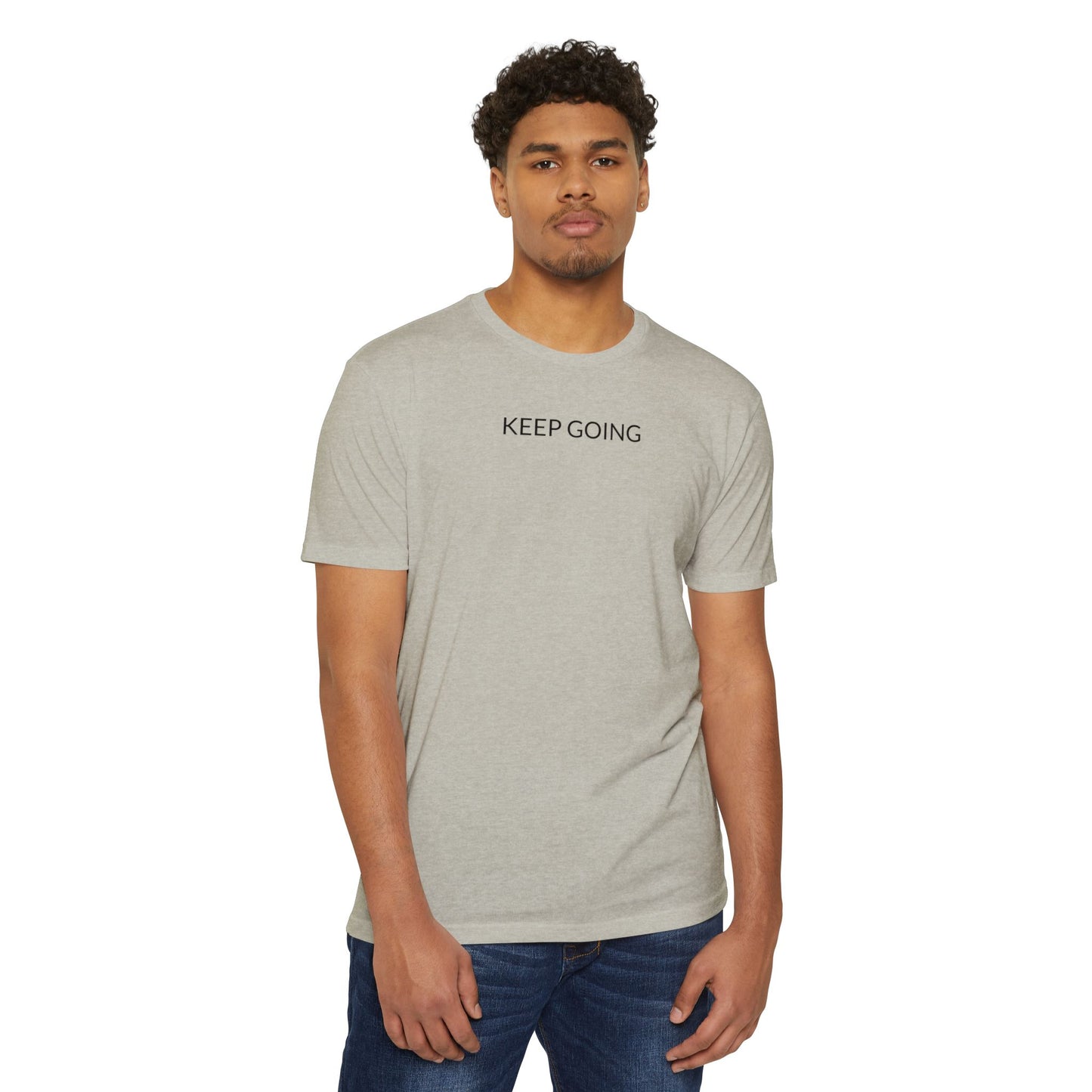 Motivational Unisex T-Shirt - 'Keep Going' Inspirational Tee for Everyday Wear, Gifts, Fitness, Encouragement