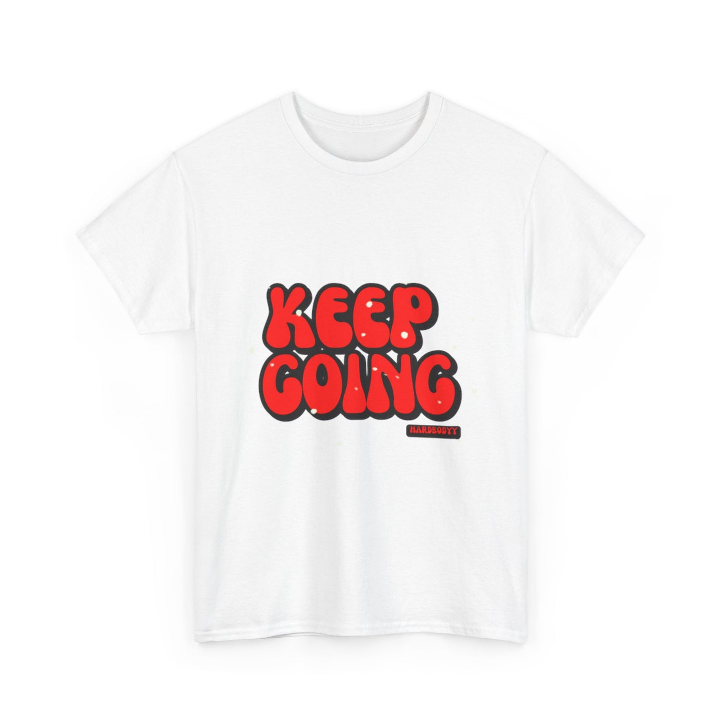 Motivational Classic Tee - Keep Going Unisex Heavy Cotton Shirt