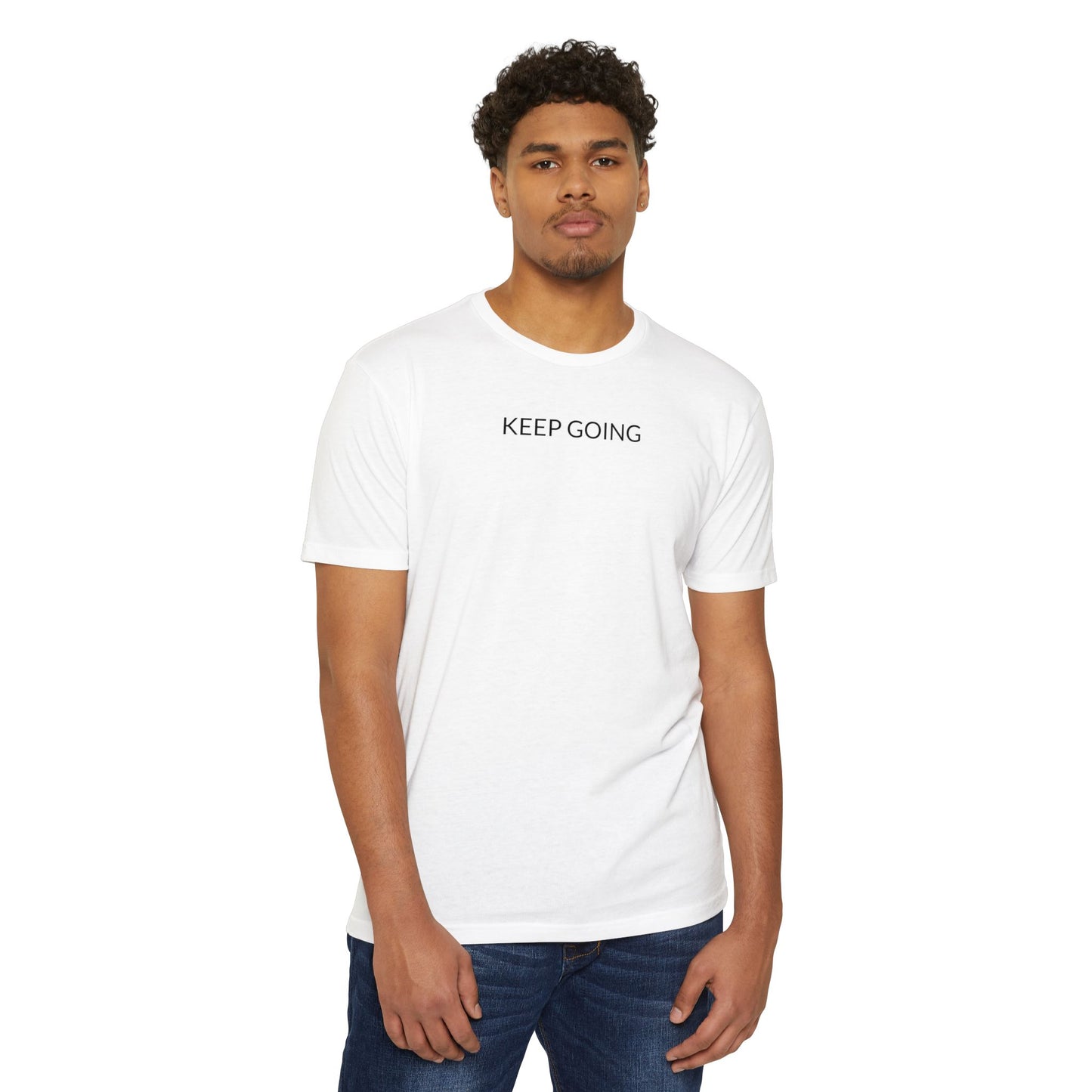 Motivational Unisex T-Shirt - 'Keep Going' Inspirational Tee for Everyday Wear, Gifts, Fitness, Encouragement