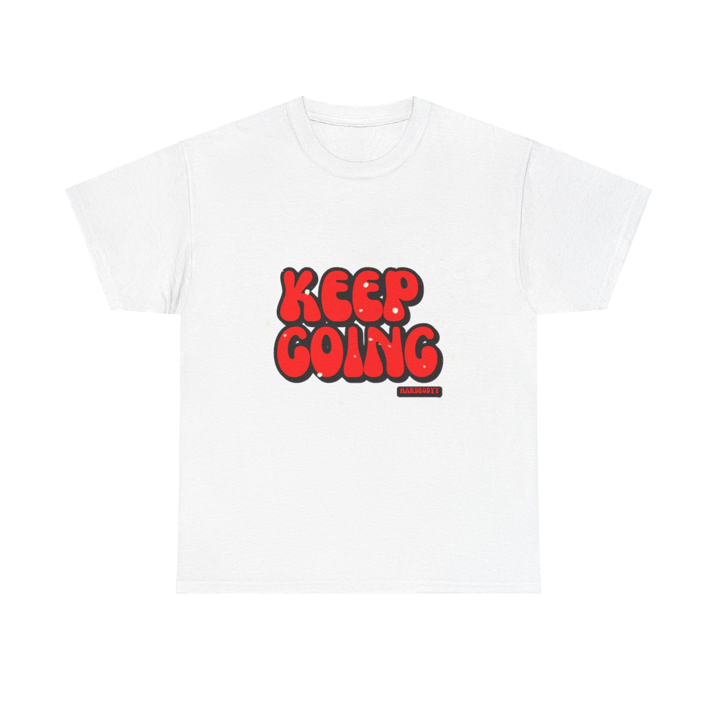 Motivational Classic Tee - Keep Going Unisex Heavy Cotton Shirt